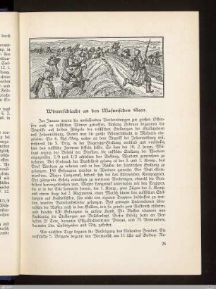 Winterschlacht an den Masurischen Seen