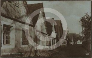 Giebelhäuser in der Fischerstraße Fraustadt