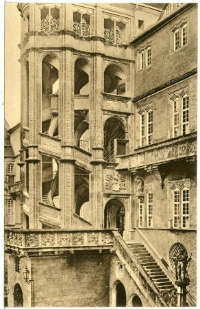 Torgau. Schloss Hartenfels Wendelstein