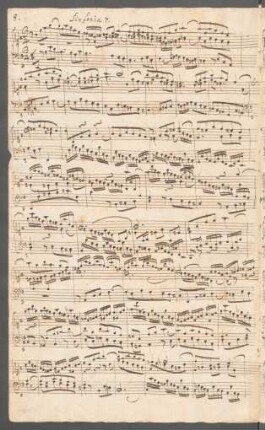 Sinfonien; cemb; e-Moll; BWV 793
