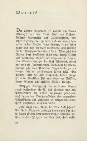 Varieté