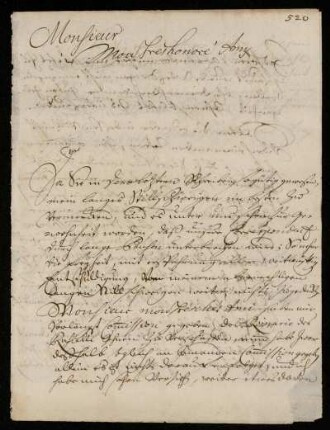 Brief von Johann Daniel Geysel an Johann Friedrich von Uffenbach, Nürnberg, 26.3.1728
