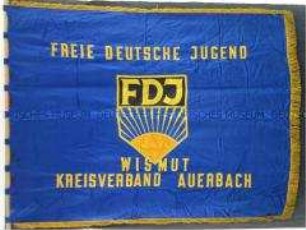 Ehrenbanner der Freien Deutschen Jugend Wismut