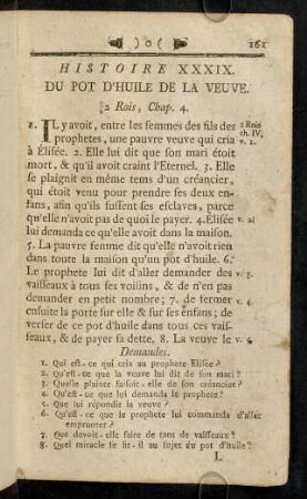 161-166, Histoire XXXIX - XL