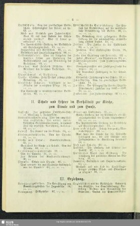 II. Schule und Lehrer im Verhältnis zur Kirche, zum Staate und zum Hause