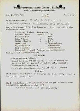 Rösch, Friedrich