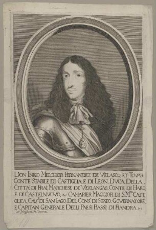 Bildnis des Inigo Melchior Fernandez de Velasco