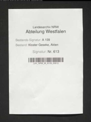 Kellnerei-Register.