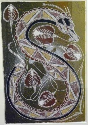 "Ngalyod, the Rainbow Serpent"