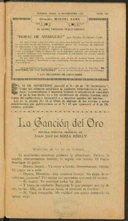 1922006262: La canción del oro