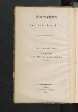 Theil 5: Bis zur März-Revolution