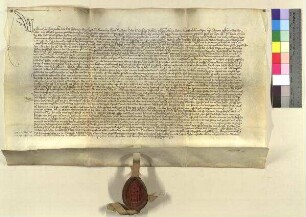 Georius Abbt des Klosters St. Egidien zu Nürnberg vidimiert die Urk. von 1414 Jan. 10.