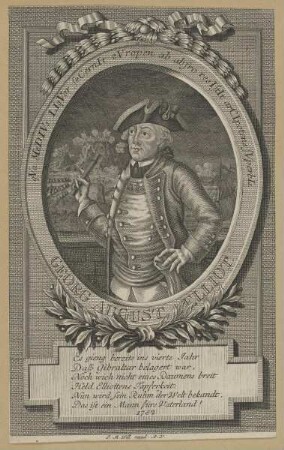 Bildnis des Georg August Elliot