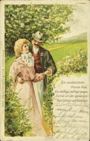 Im wunderschönen Monat Mai, [...]