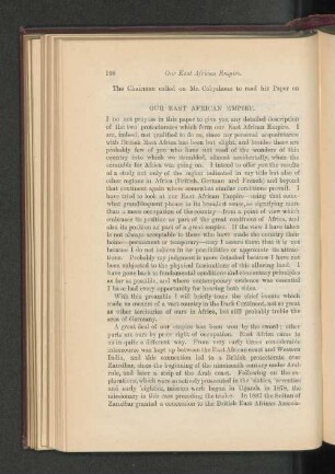 Our East African Empire. By Archibald R. Colquhoun.