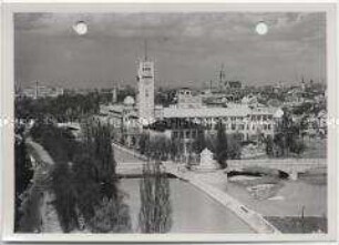 München, Deutsches Museum und Isar