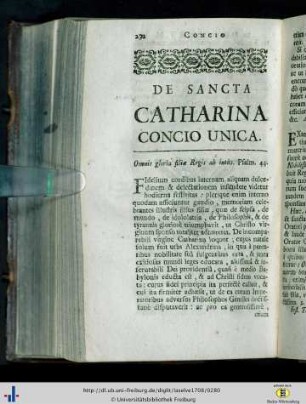 De Sancta Catharina