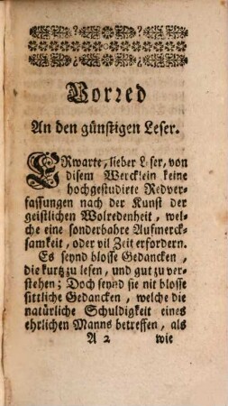 Christliche Gedancken Auf Alle Tag des Monats Dem gecreutzigten Jesu von Nazareth König der Juden, Unterthänigist zugeschriben, 1