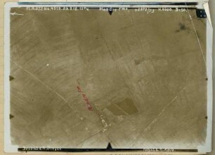Foto des Geländes um die Mandre Ferme südlich von Moranville (Luftbild)