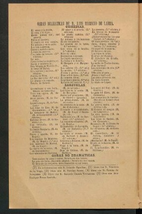 Obras dramaticas de D. Luis Mariano de Larra