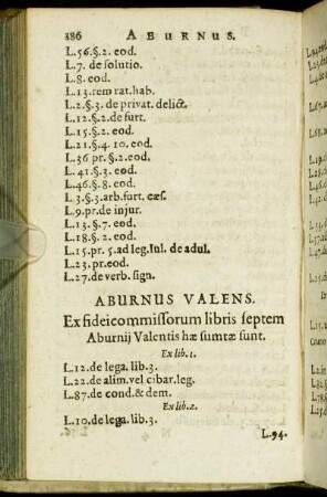 Aburnus Valens.