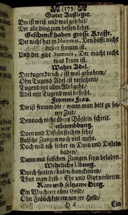 Verleumbdung. - Hoffen und Schweigen.