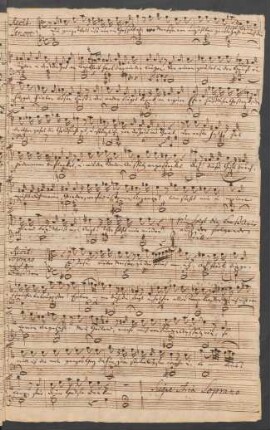 4. Recit[ativo] (S): O Jesu, lieber Meister