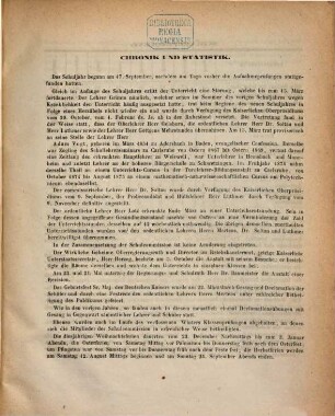 Programm : womit zu der am ... stattfindenden Schlussfeierlichkeit im Namen des Lehrerkollegiums ergebenst einladet .... 1875/76