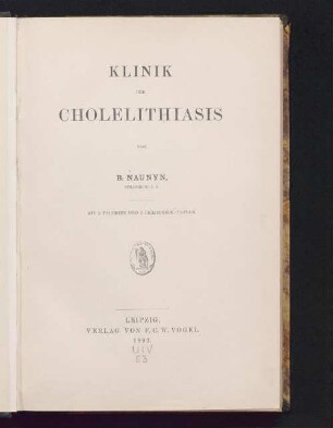 Klinik der Cholelithiasis