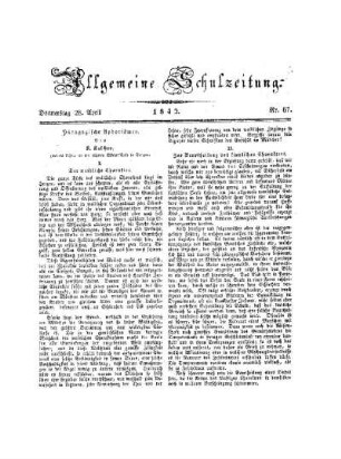 Pädagogische Aphorismen