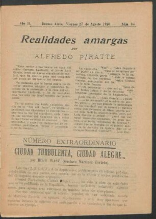 Realidades amargas [Parte única]