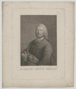 Bildnis des Iohann August Ernesti