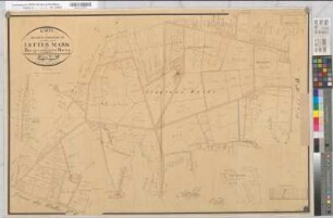 Lette (Coesfeld), Teilung der Letter Mark, Brouillonkarte Bl.12