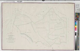 Olfen (Olfen), Teilung der Eversumer Heide, Flurkartenkopie Olfen Flur 10,1 Lehmhegge