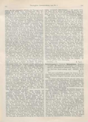214-215 [Rezension] Schleiermacher, Friedrich, Weihnachtsfeier. Kritische Ausgabe