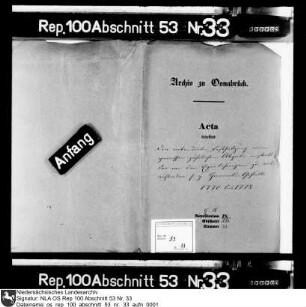 Die intendierte Festsetzung einer gewissen jährlichen Abgabe anstatt der von den Eigenbehörigen zu entrichtenden Himmelsgefälle