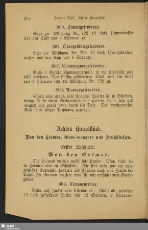 Achtes Hauptstück