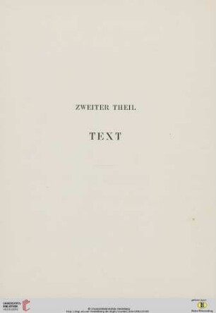 Zweiter Teil: Text