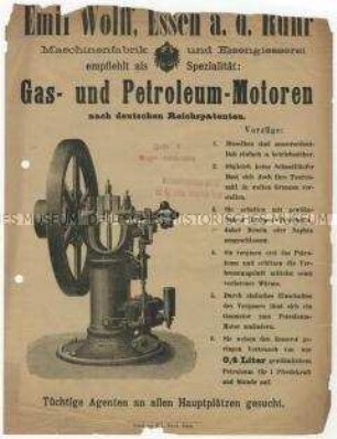 Gas- und Petroleum-Motoren