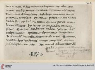 Tafel II Vat. Pat. lat. 1447 fol. 3r