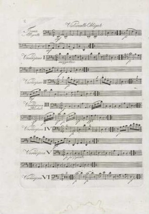 Violoncello Obligato