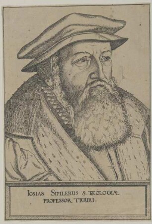 Bildnis des Iosias Simlerus