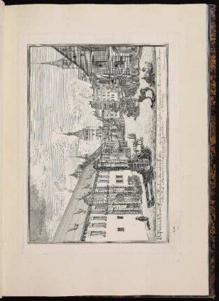 Der Platz beÿ St. Jacobs-Kirche zu Nürnberg; allwo auch das Teutsche=Ordens-Hauß. - Jakobsplatz, Nürnberg; Sankt Jakob, Nürnberg; Deutschordenshaus, Nürnberg; Sankt Elisabeth, Nürnberg; Weißer Turm, Nürnberg