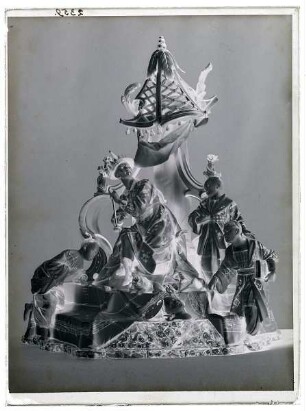 Tafelaufsatz Der chinesische Kaiser