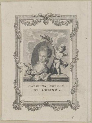 Bildnis des Carolina de Greiner