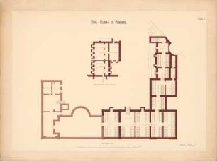 Zivilkasino, Koblenz: Grundriss Keller, Zwischenkeller