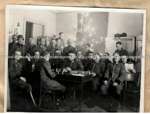 Weihnachtsfeier von Angehörigen der Ordnungspolizei