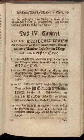 Das IV. Capittel.