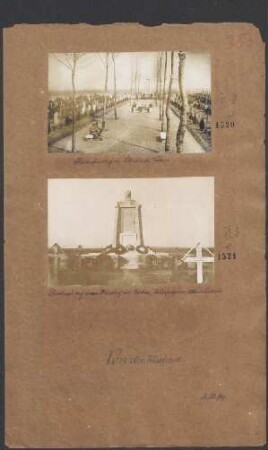 Heldenfriedhof in Labrieux (?) bei Verdun
