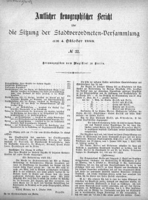 No. 32, 4. Oktober 1888